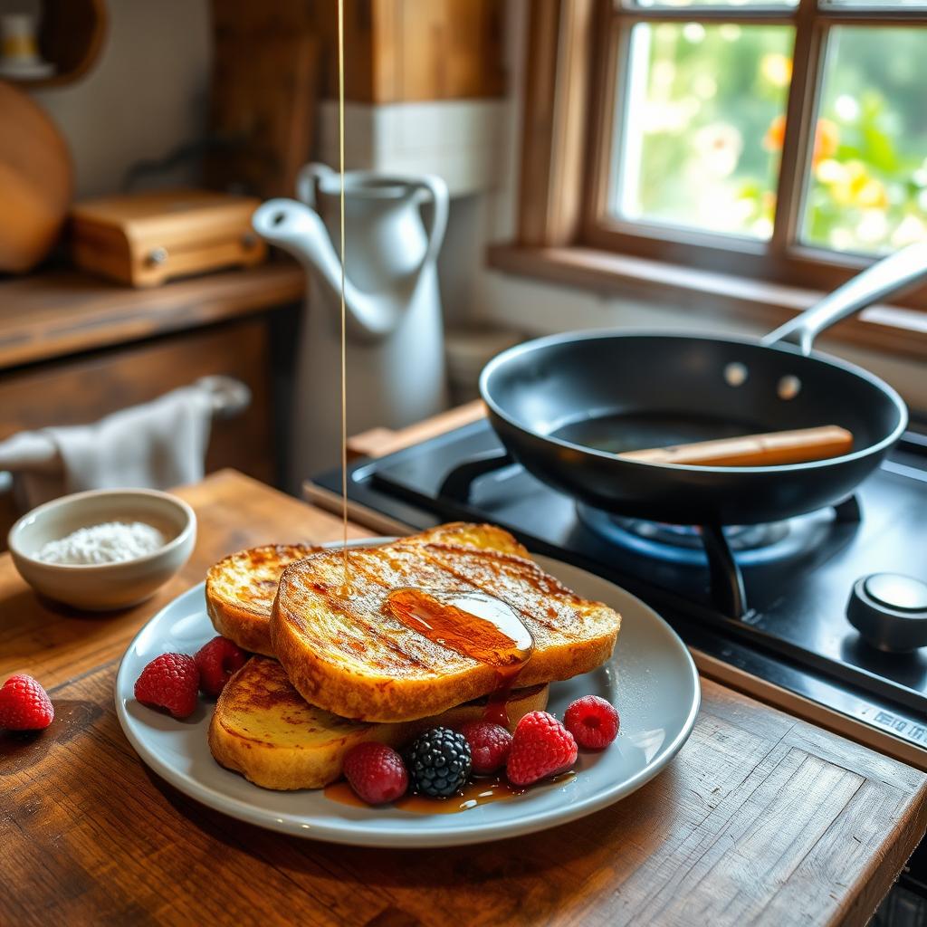 recette économique et écologique de pain perdu