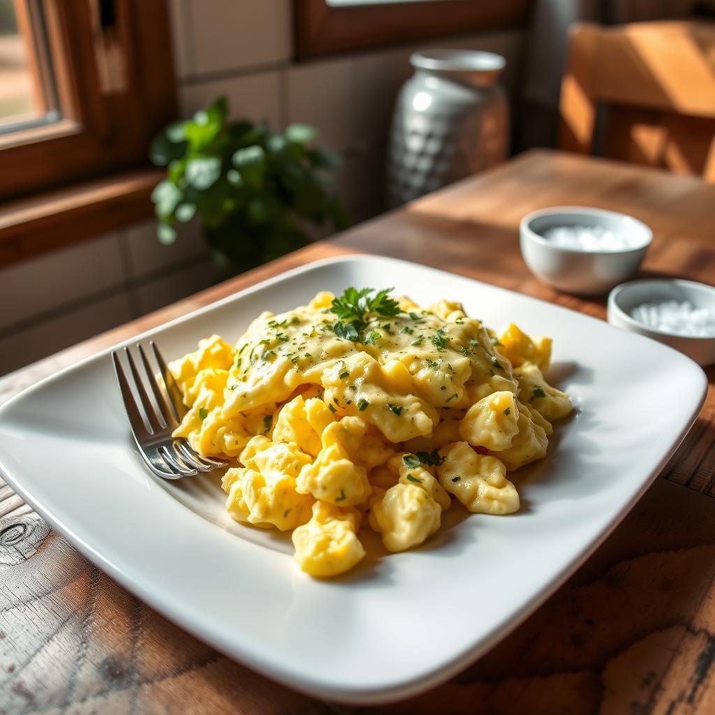 recette oeufs brouillés