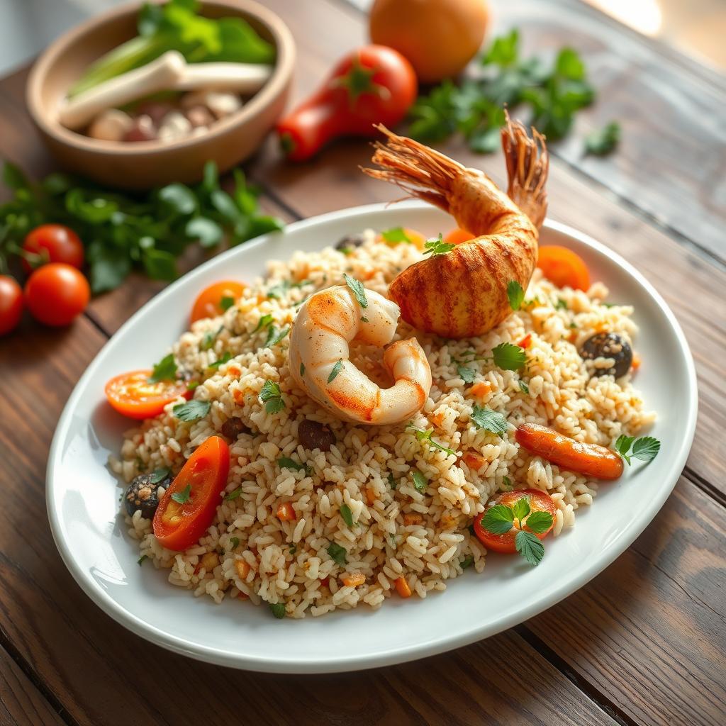 riz pilaf cuisine française moderne