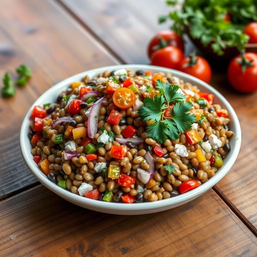 salade de lentilles