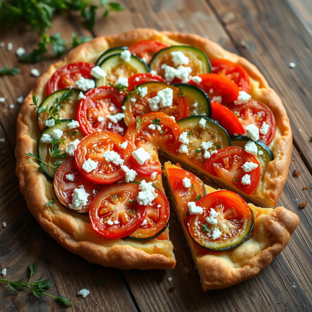 tarte tomate courgette