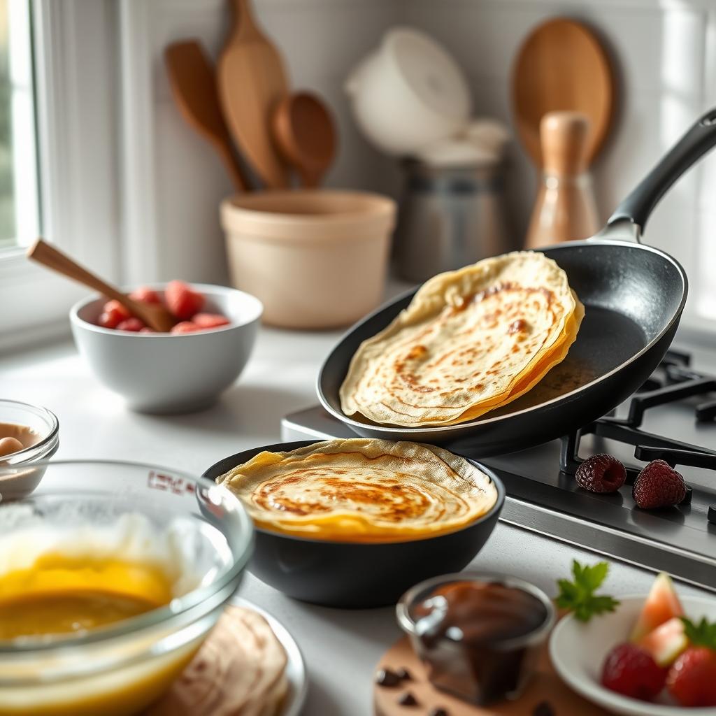 techniques de cuisson crêpes