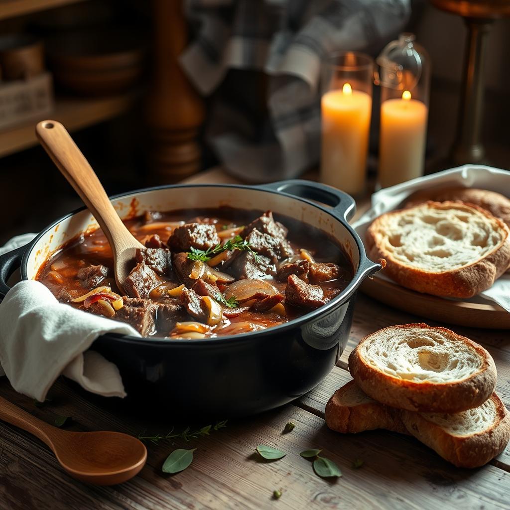 temps de cuisson carbonade flamande