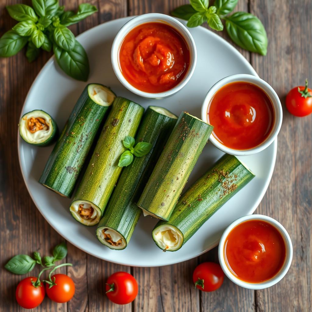 variantes cigares de courgette