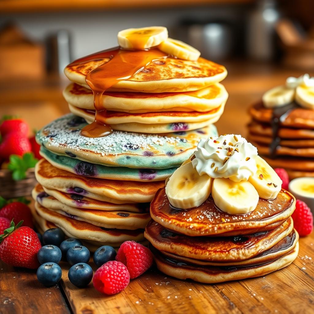 variantes pancakes