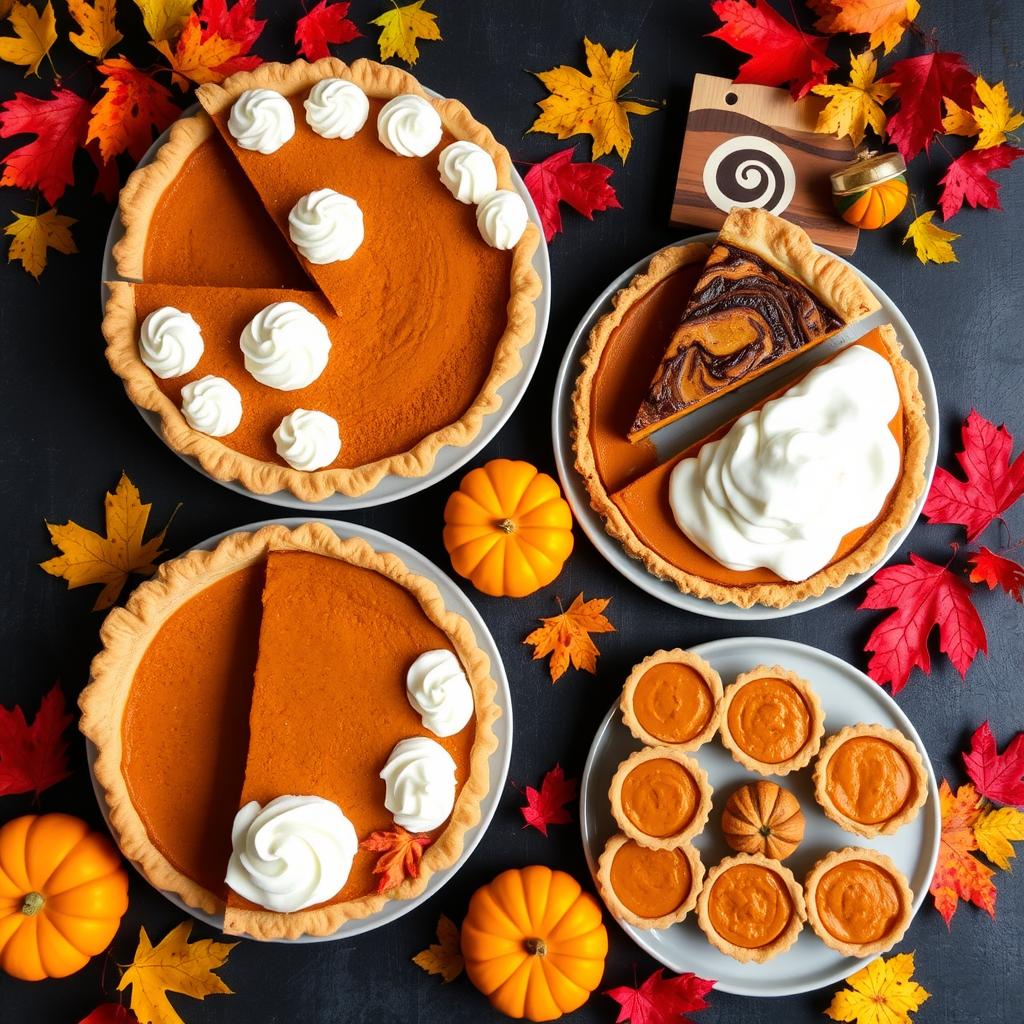 variantes pumpkin pie