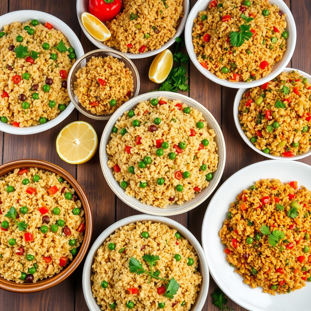 variantes riz pilaf