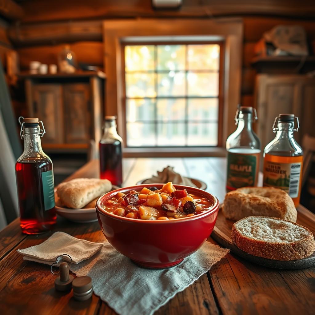 Fèves au lard de la cabane à sucre