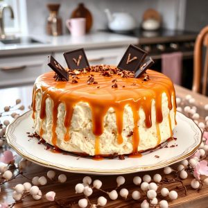 Gâteau nuage praliné