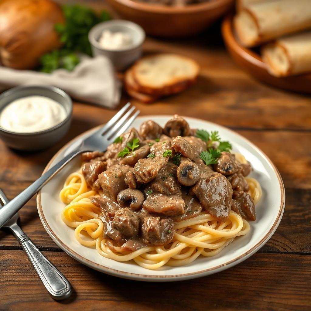 Introduction au Boeuf Stroganoff