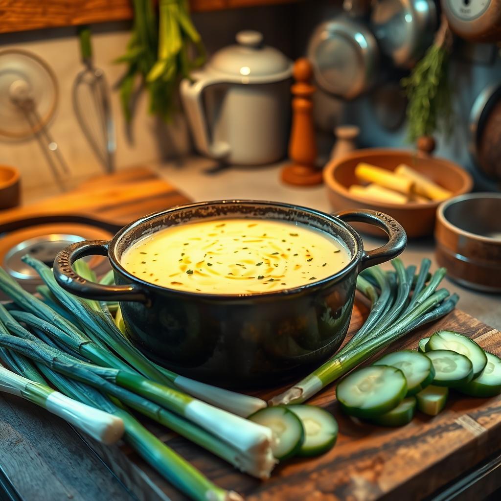 Introduction fondue de poireaux