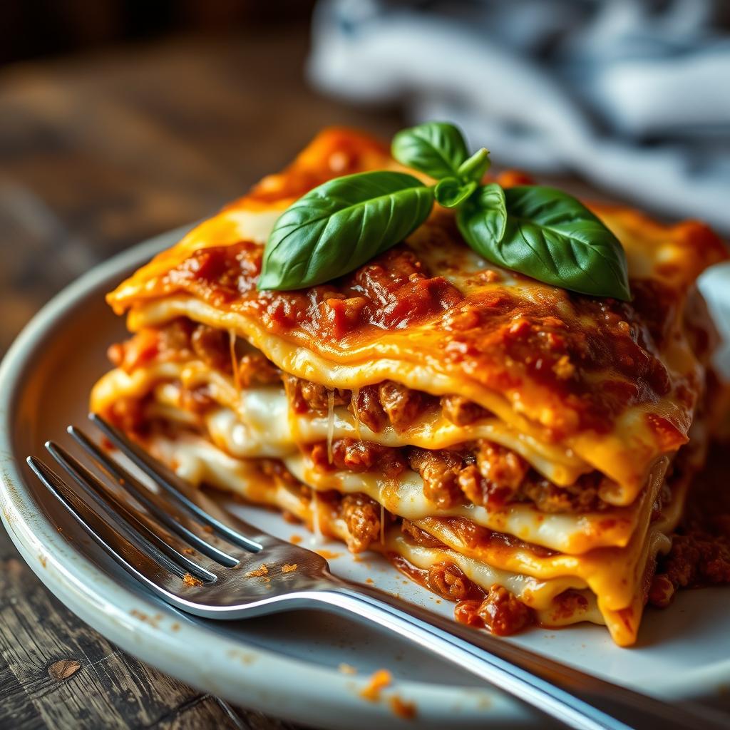 Lasagnes à la bolognaise