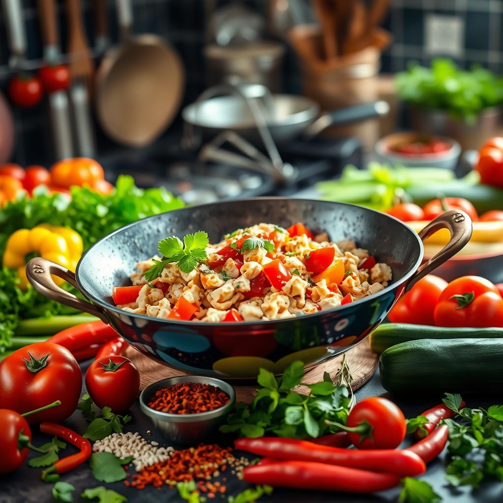 Personnalisation Recette Wok Tomaté