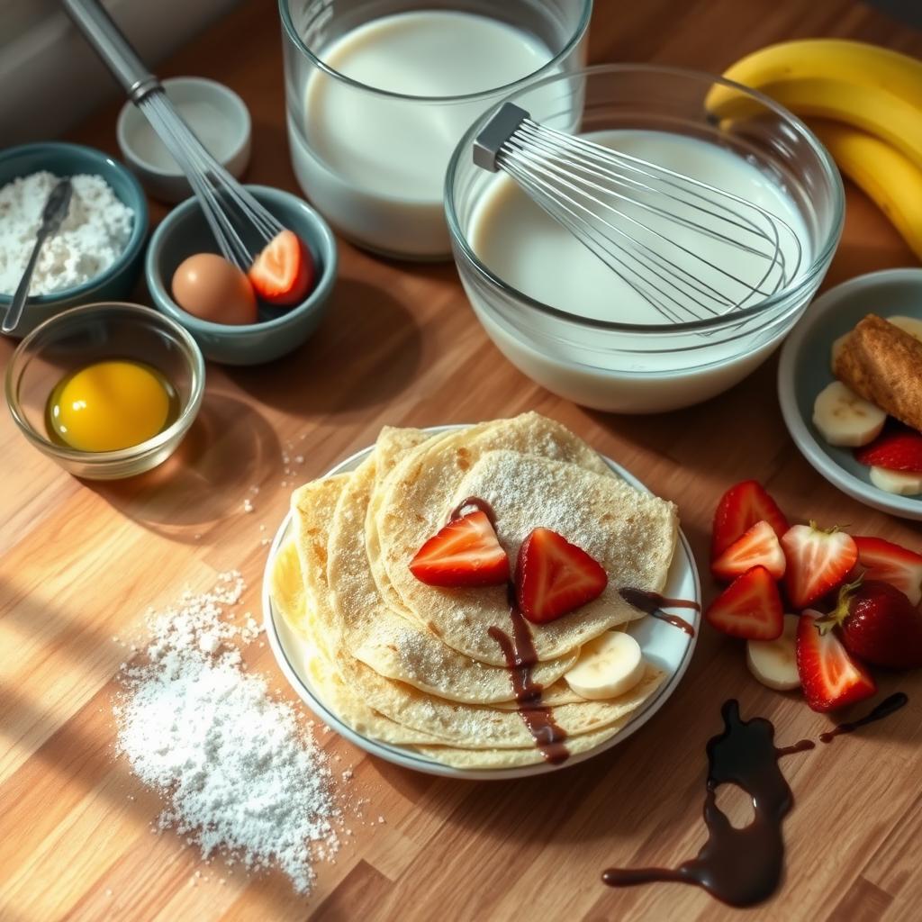 Recette de Pâte à Crêpe Facile