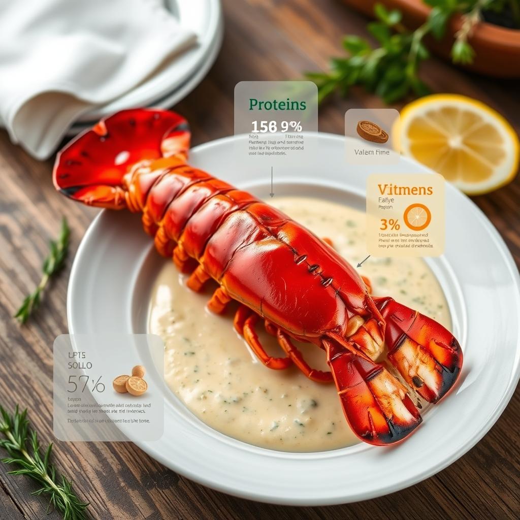 Valeur nutritionnelle du homard