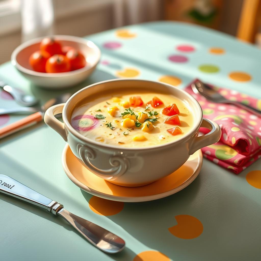 Velouté pour enfants