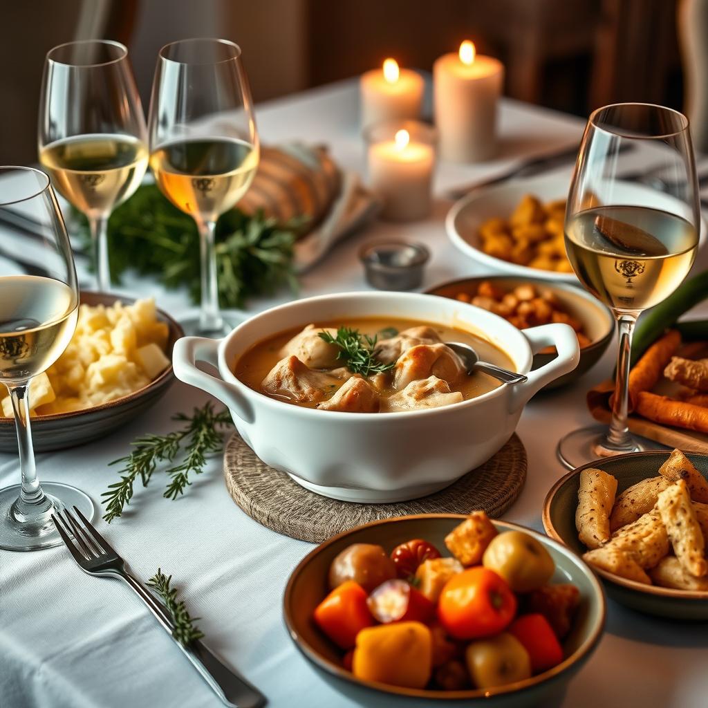 accords mets et vins blanquette de veau