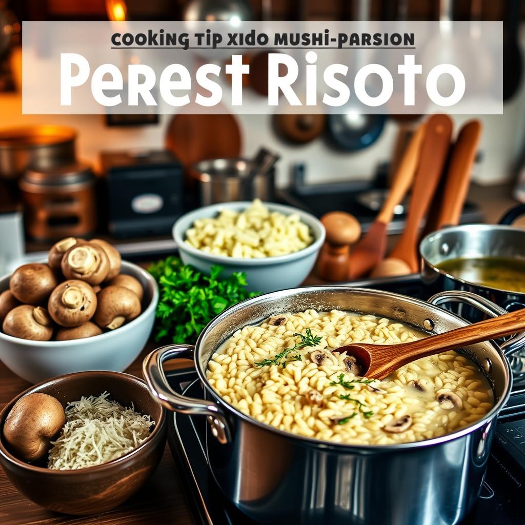 astuces cuisine pour risotto parfait