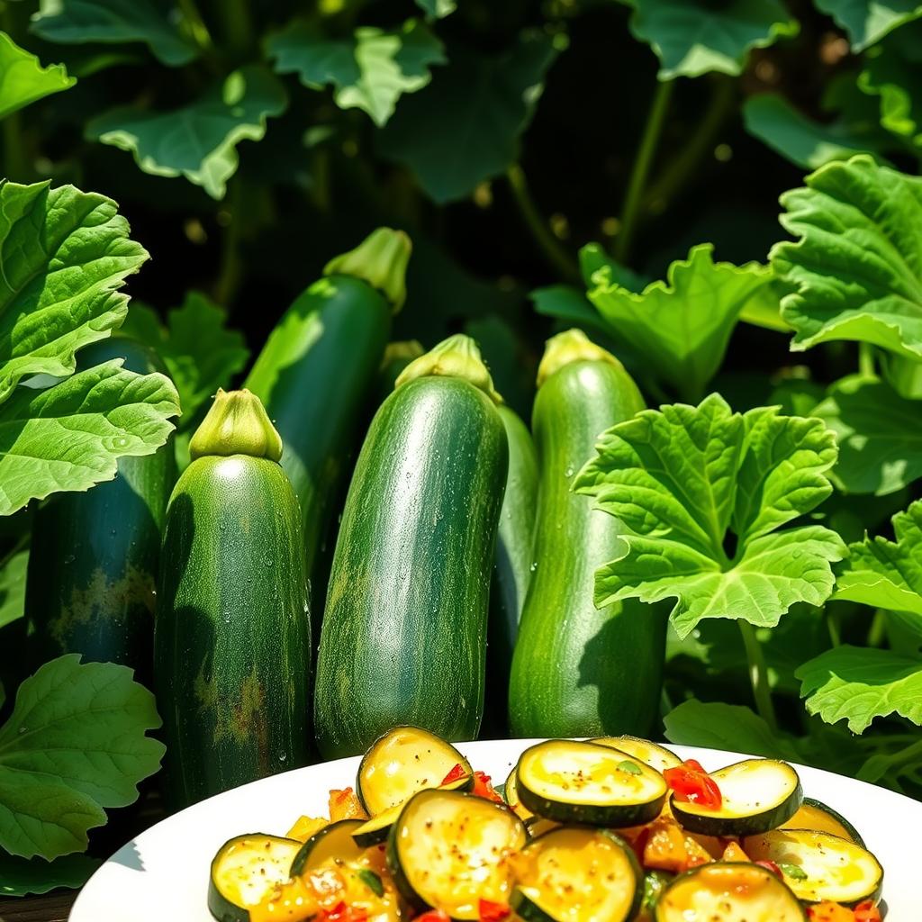 bienfaits courgettes