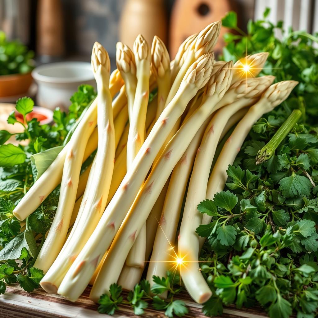 bienfaits nutritionnels des asperges blanches