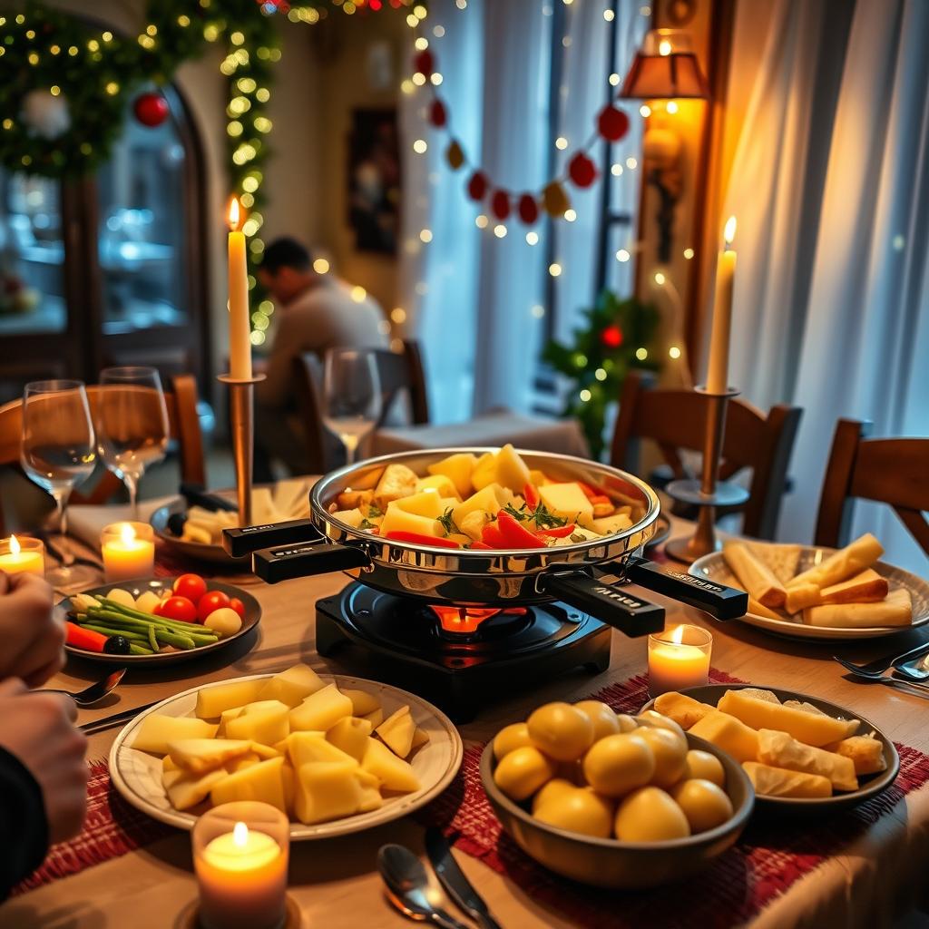 convivialité dans un repas partagé