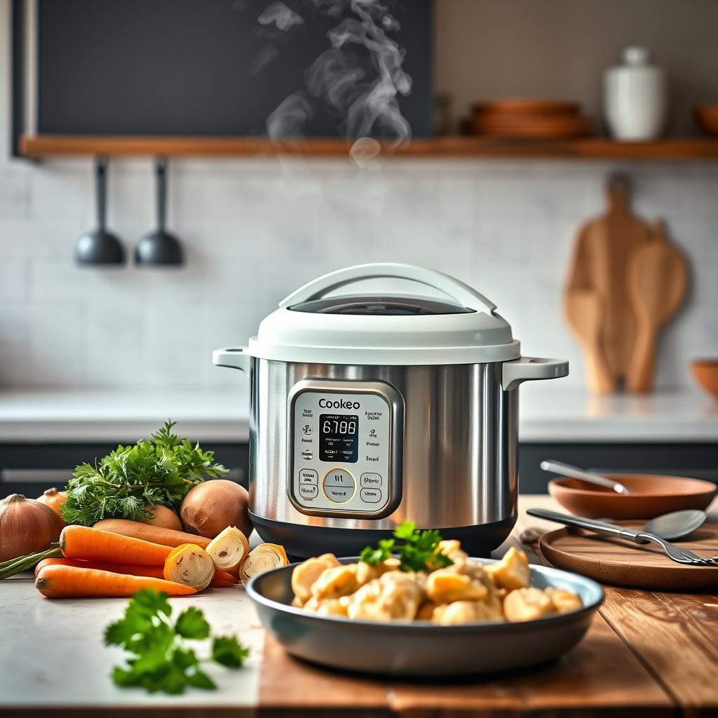 cuisson sous pression blanquette de veau Cookeo