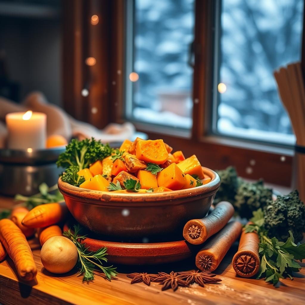 curry de légumes d'hiver