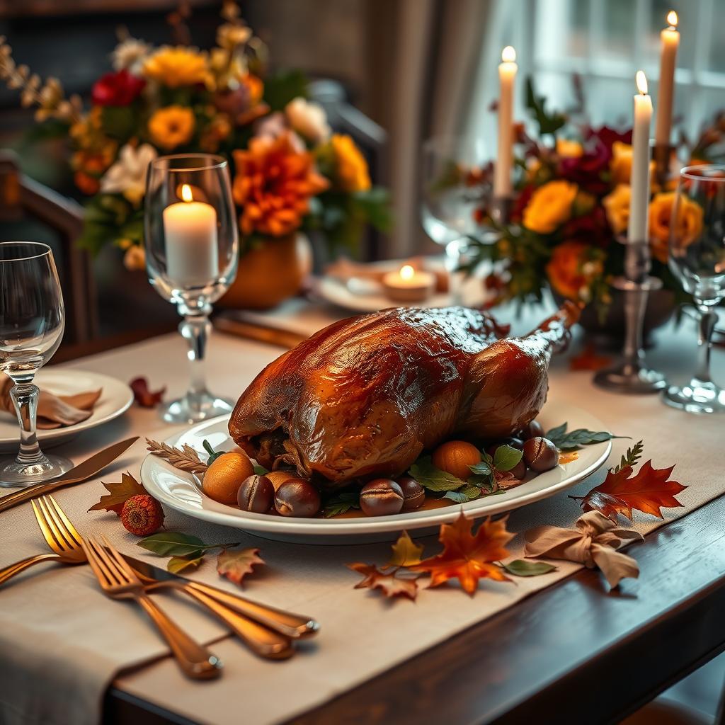 décoration de table festive