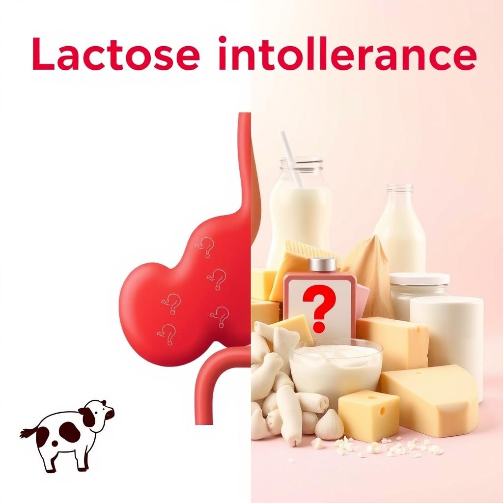 définition de l'intolérance au lactose