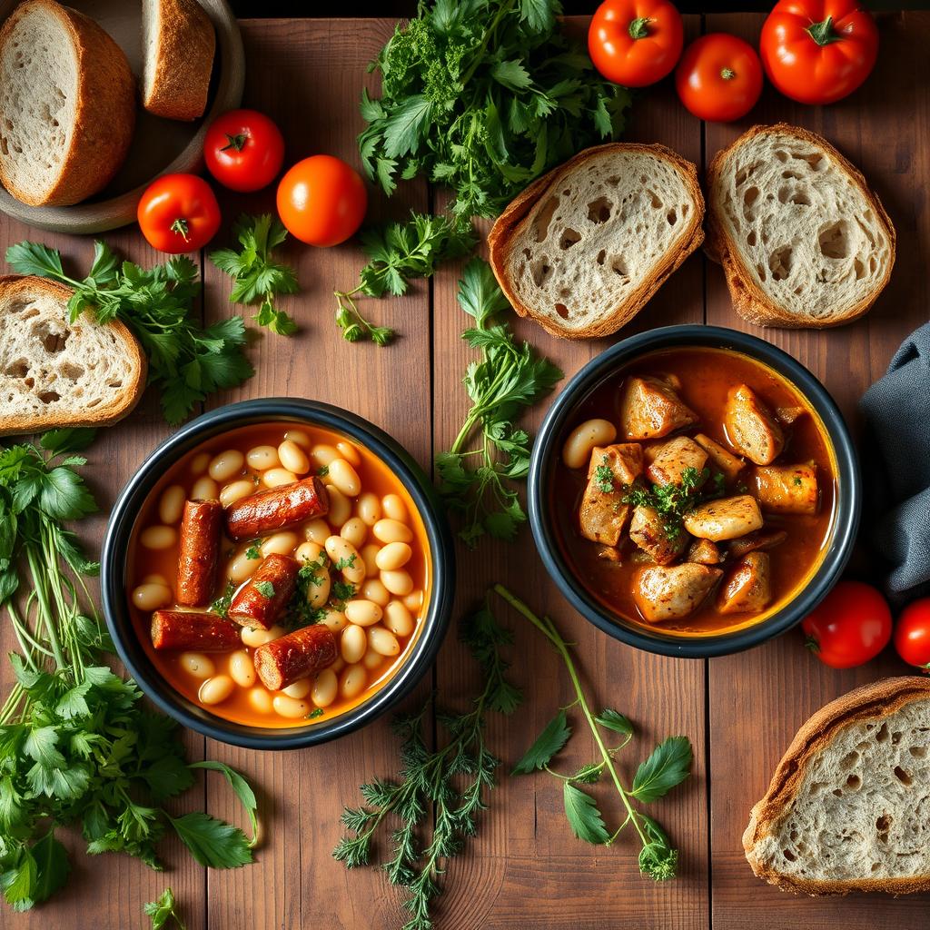 différences variantes de cassoulet