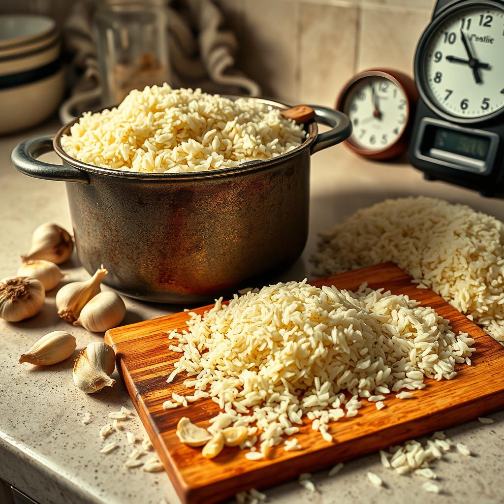 erreurs courantes cuisson du riz ail