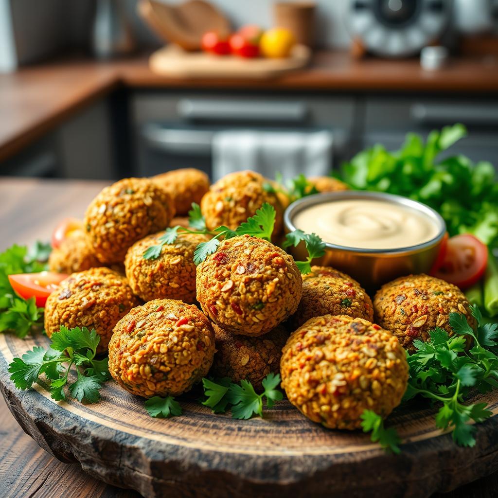 falafels flocons d'avoine