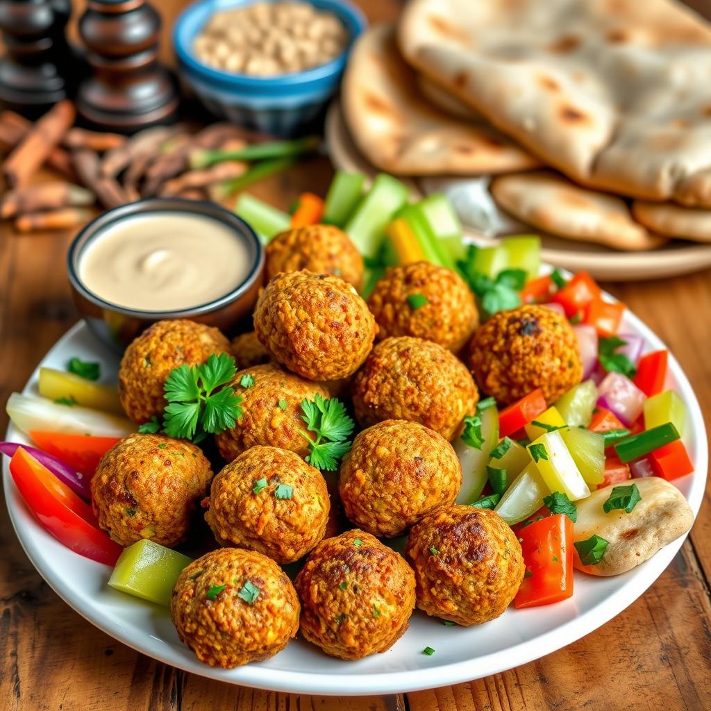 goût authentique falafel