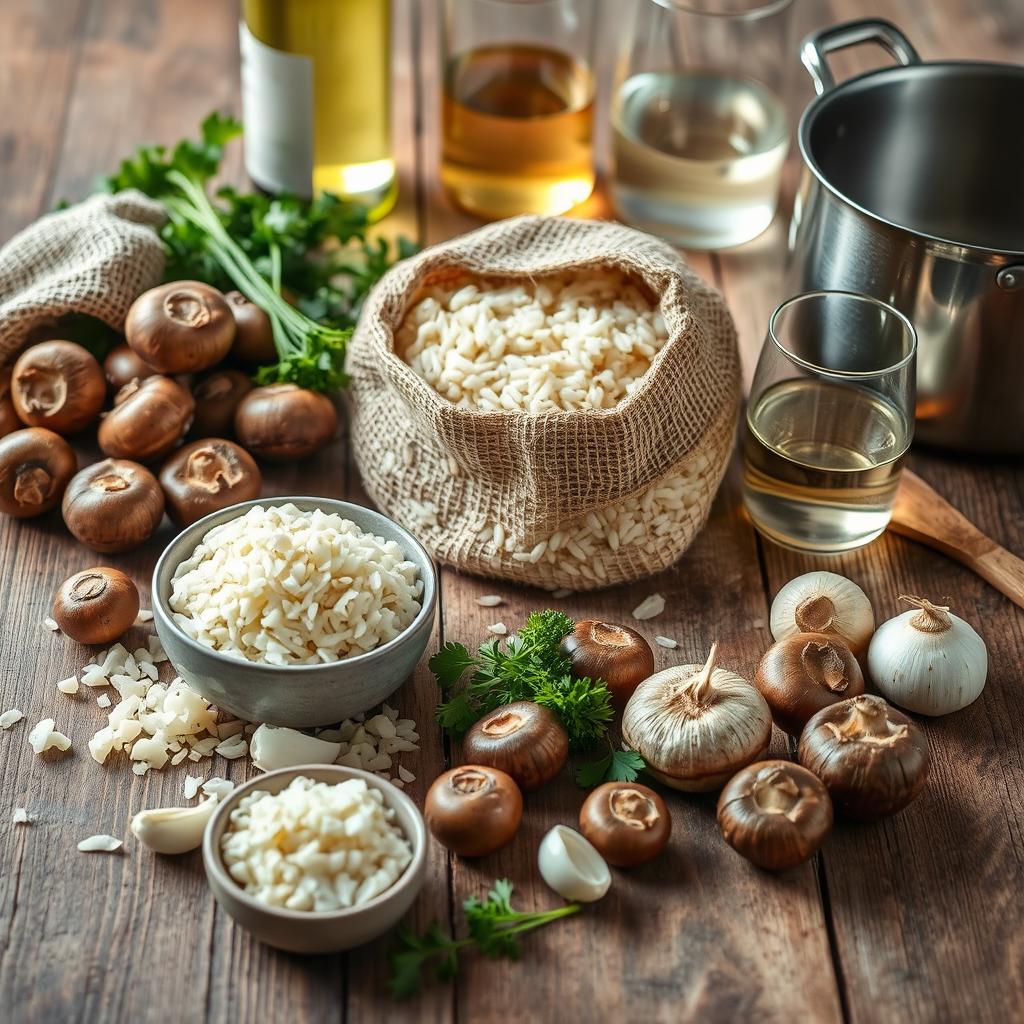 ingrédients risotto