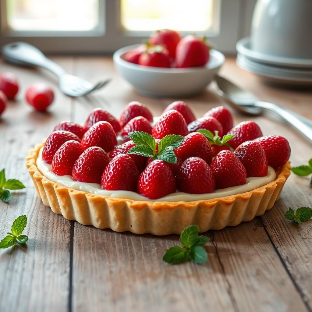 introduction tarte aux fraises