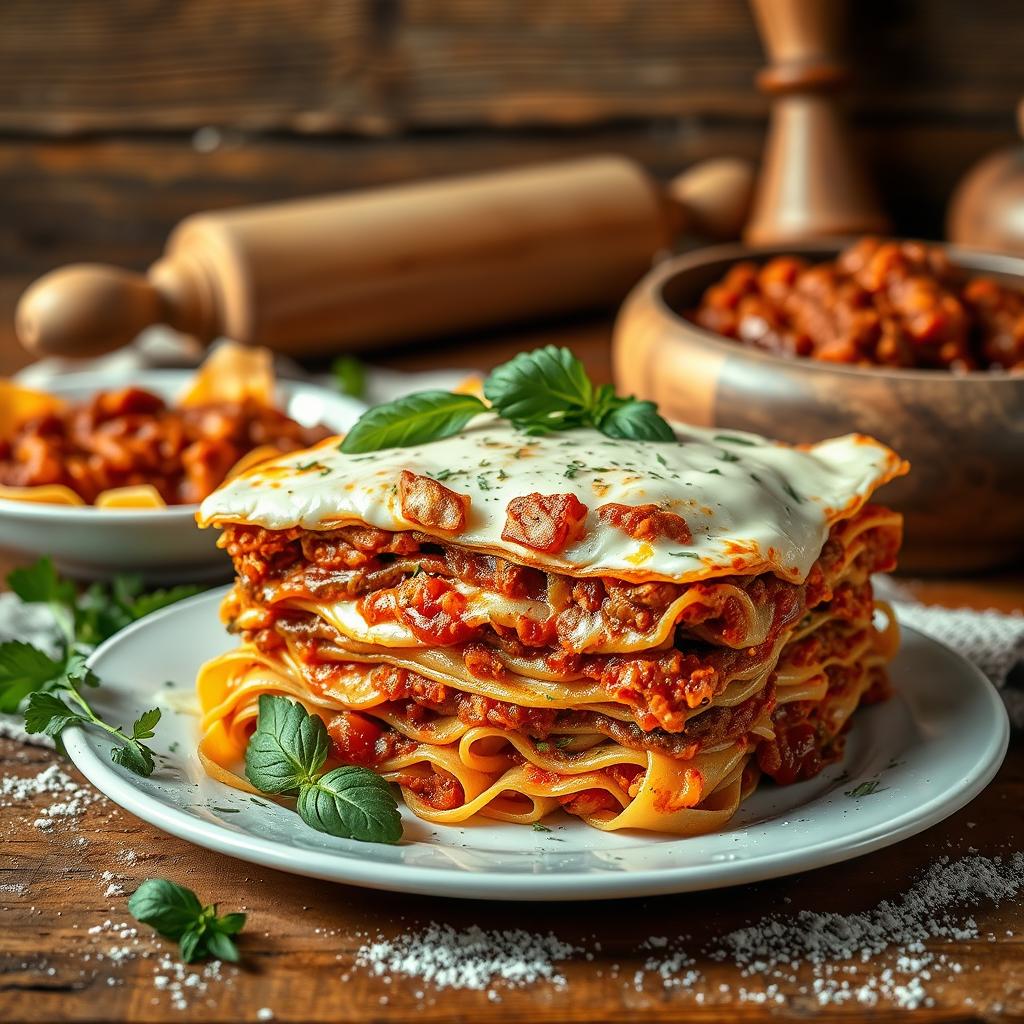 origines des lasagnes