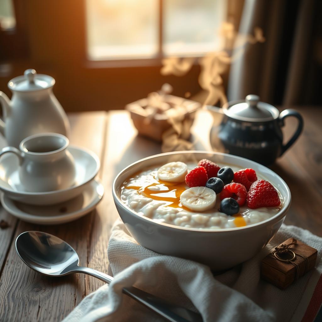 porridge petit-déjeuner énergétique