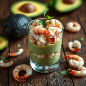 recette verrine avocat