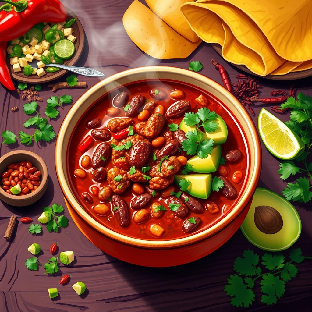 recettes de Chili con Carne