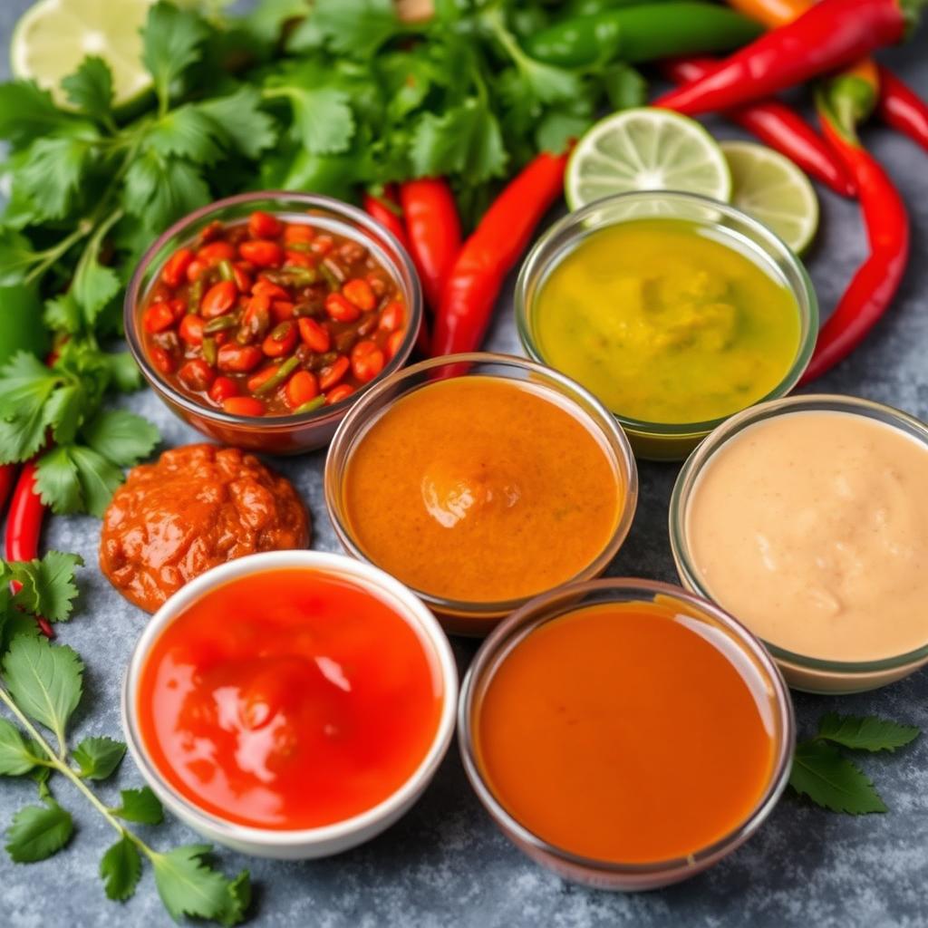 sauces thaïlandaises