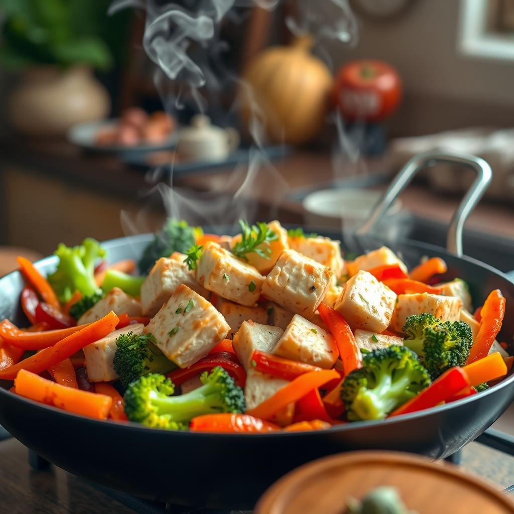 tofu dans une alimentation saine