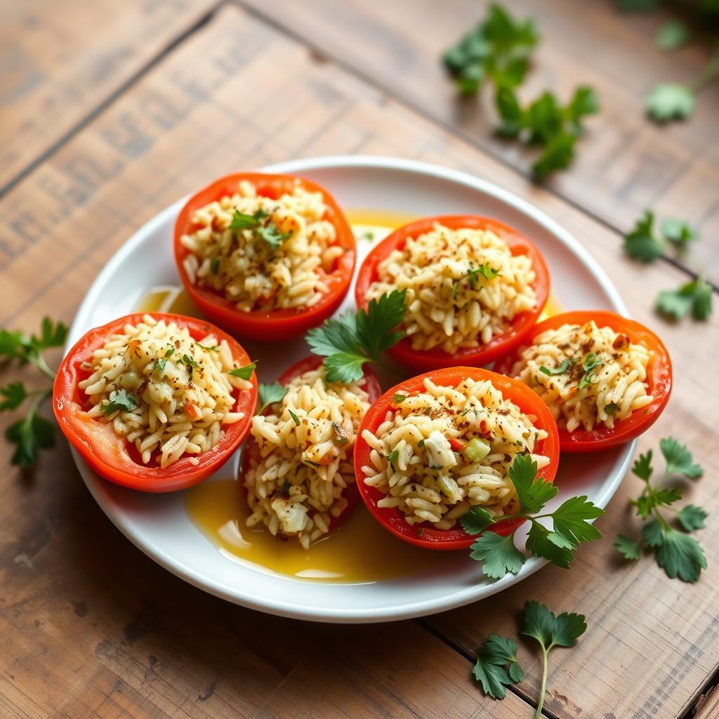 tomates farcies au riz