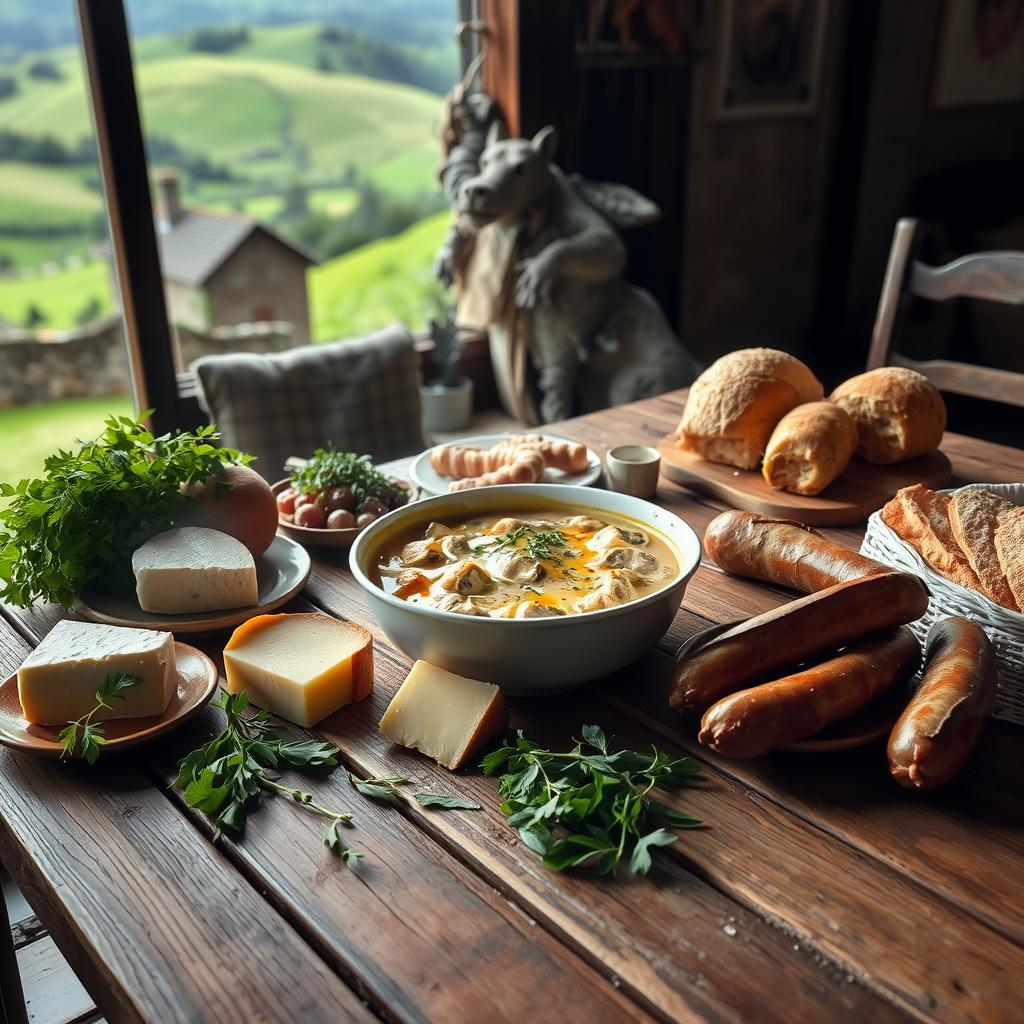 Accords Alimentaires avec Truffade Artisanale de Cézens