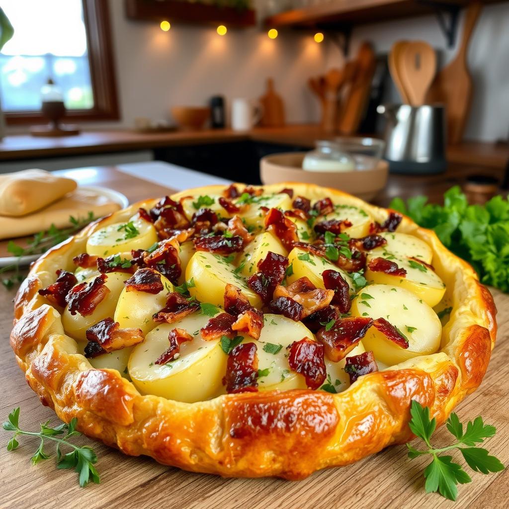 Tourte Façon Tartiflette