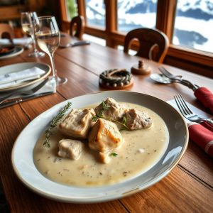 Veau à la Zurichoise au Sel des Alpes