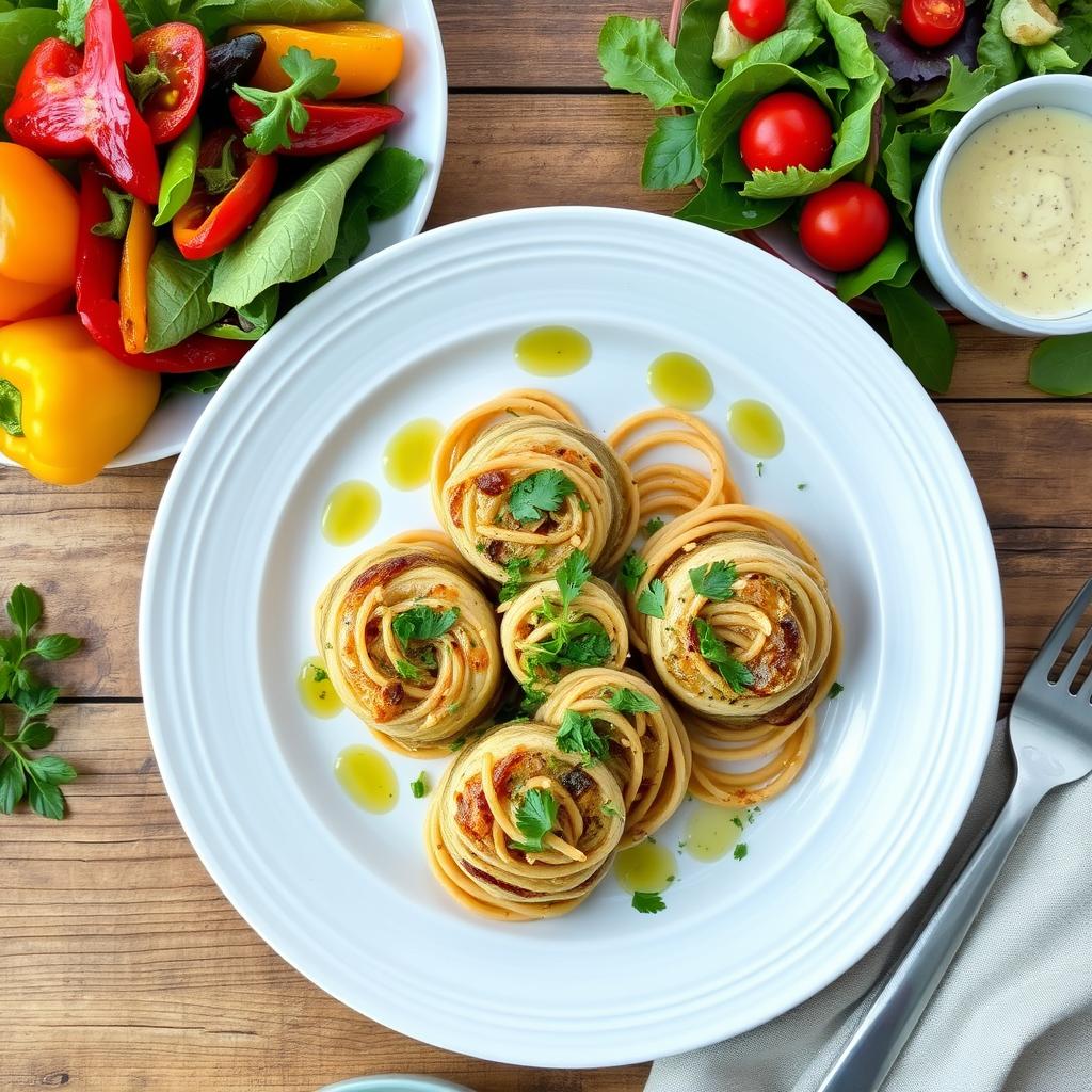 accompagnements pour Trio de Tagliatelles Courgette-Poulet