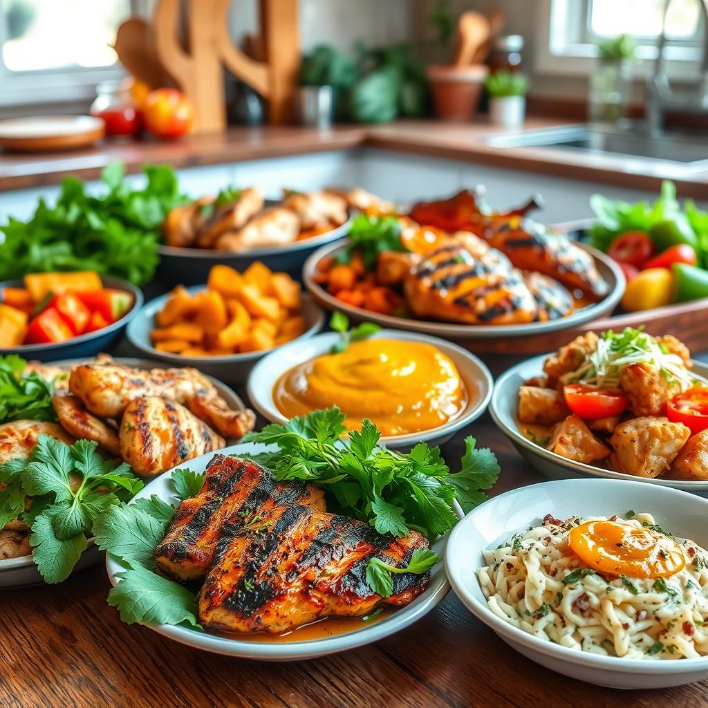 bienfaits du poulet dans l'alimentation