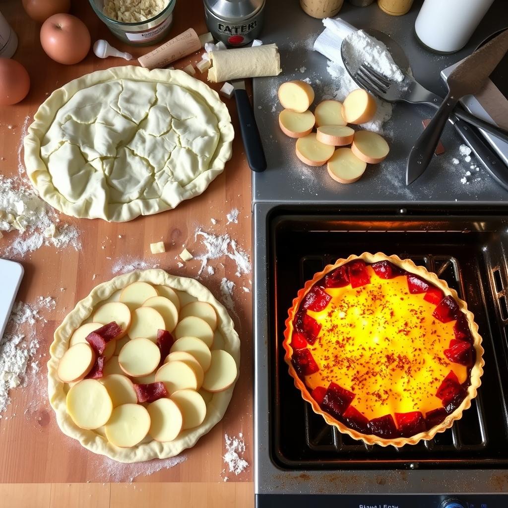 erreurs courantes dans la préparation de la tarte aux pommes de terre