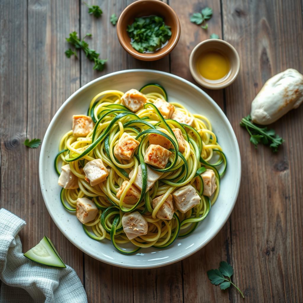 éviter le gaspillage courgettes poulet