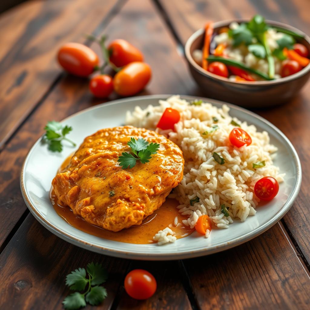 filet de poulet au curry